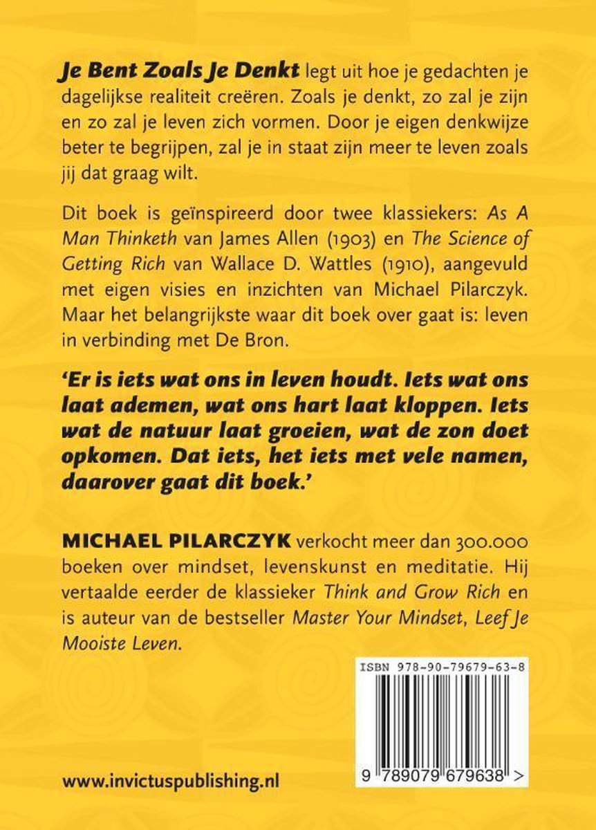 Je Bent Zoals Je Denkt